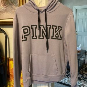 Pink Victoria secret hooded sweatshirt